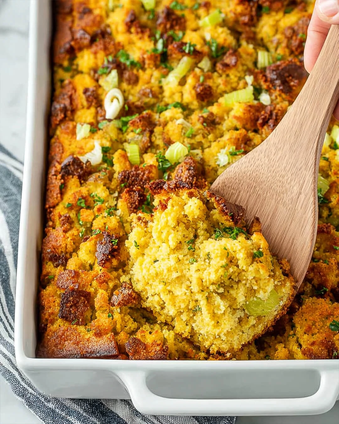 How I Make This Southern Cornbread Dressing