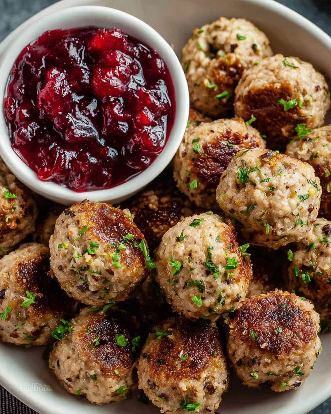 How I Make This Turkey and Stuffing Meatballs