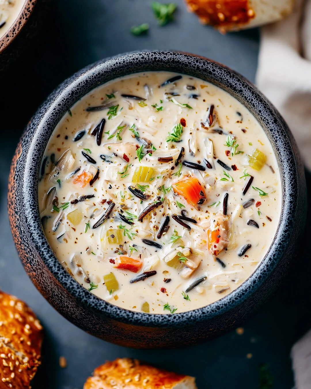 How I Make This Wild Rice Soup