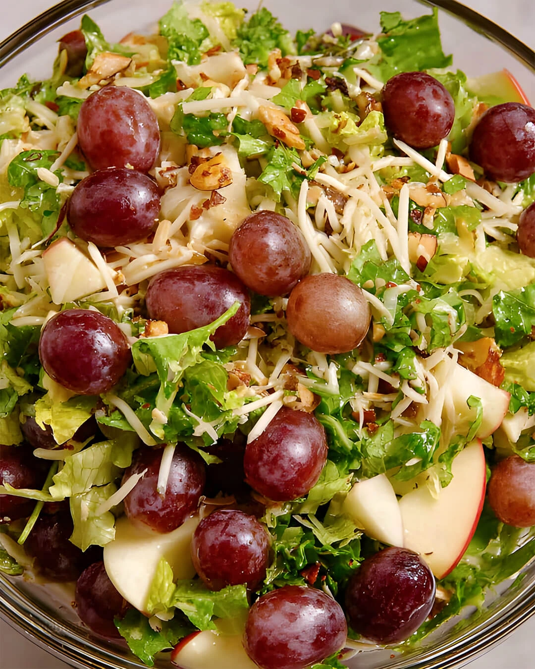 How I Make This Zesty Grape and Apple Salad