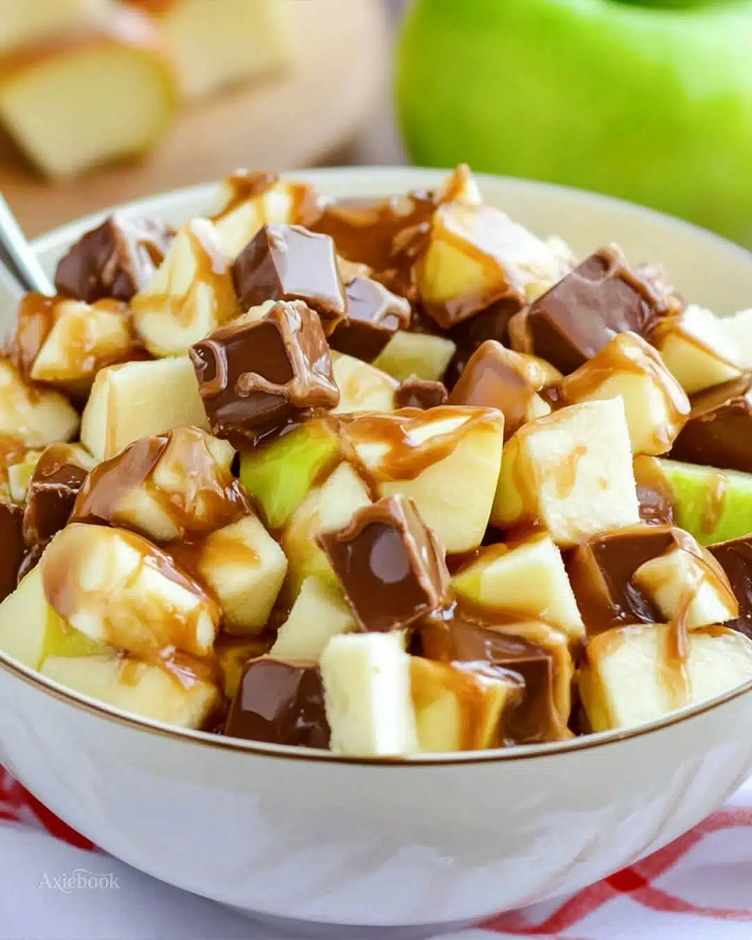 Ingredients You Need for Snickers Caramel Apple Salad