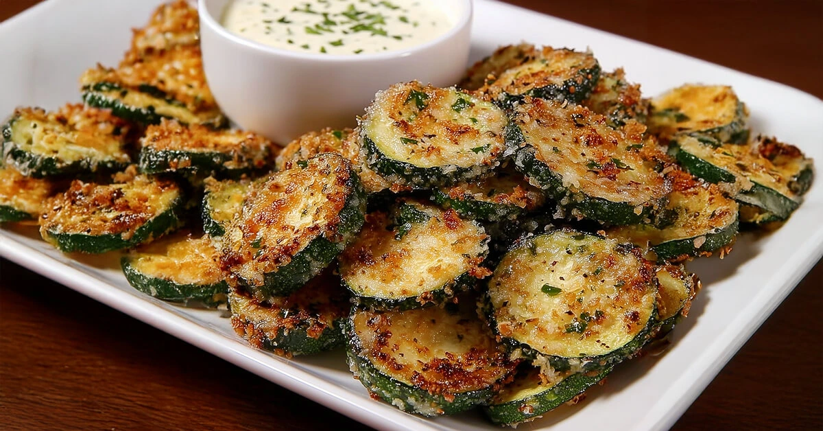 Irresistible Garlic Parmesan Zucchini