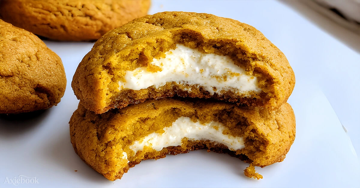 Irresistible Pumpkin Cheesecake Cookies