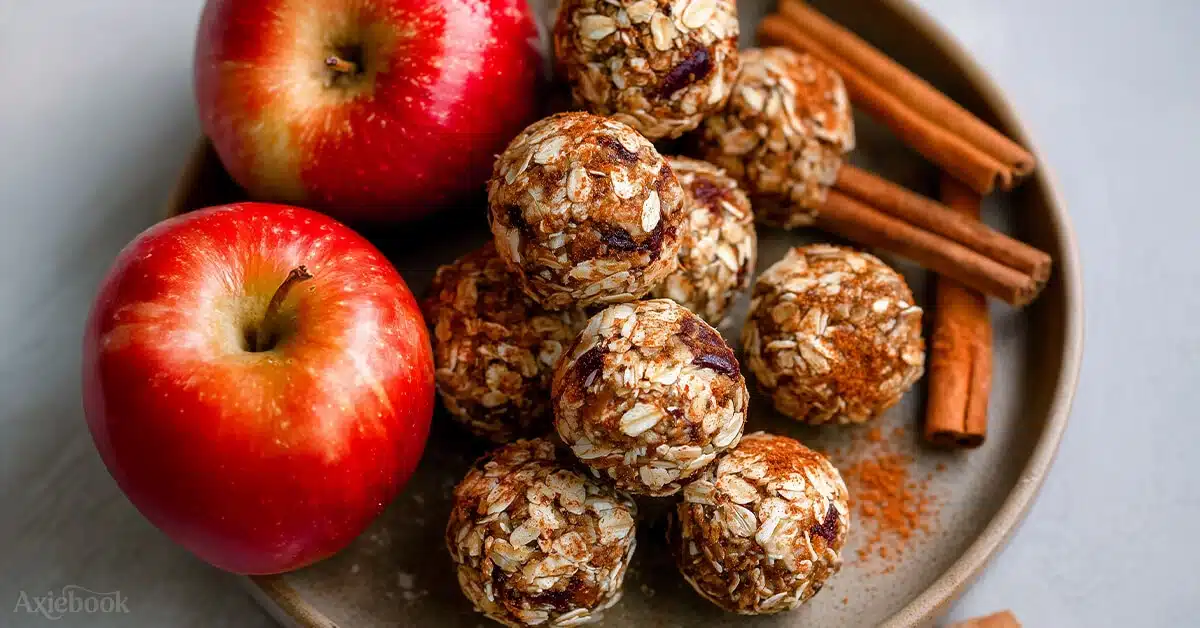 My Epic Apple Cinnamon Energy Bites