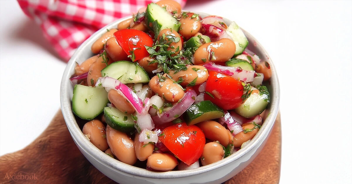My Epic Cranberry Bean Salad