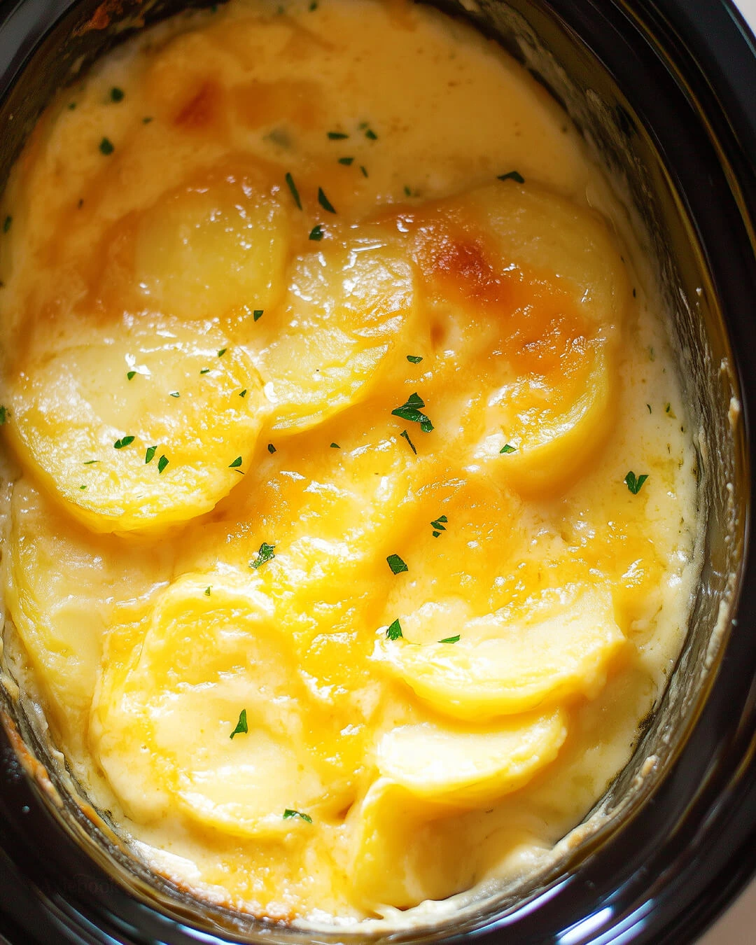 My Method for Crockpot scalloped potatoes