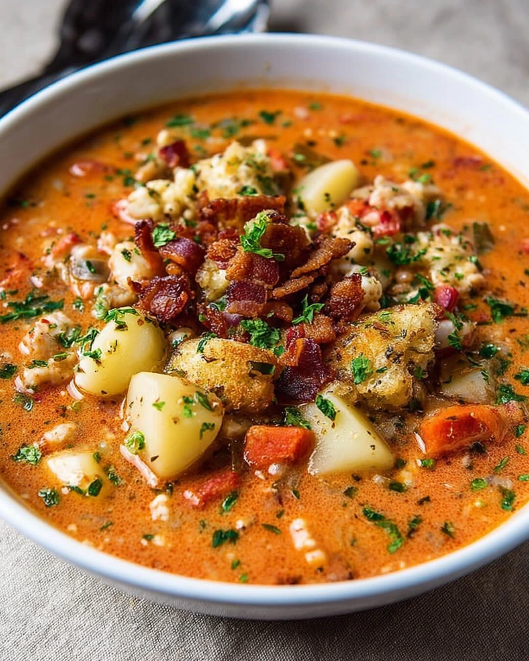 My Method for Manhattan Clam Chowder