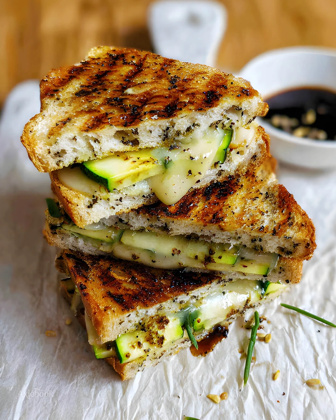 My Personal Tricks for the Best Zucchini Cheese Panini