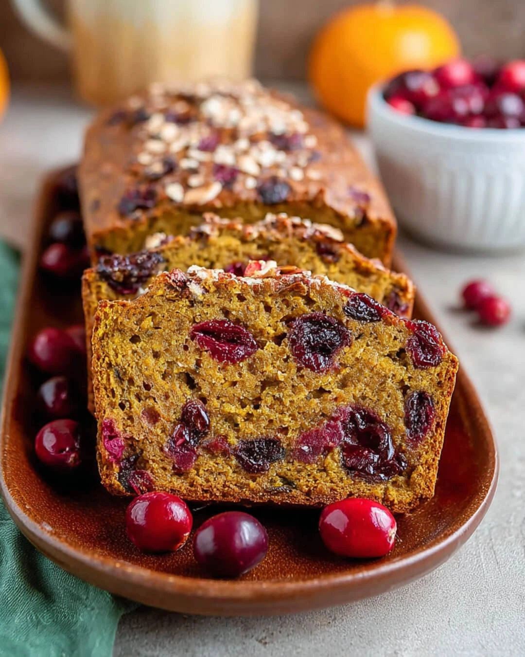 My go to methods for Pumpkin Cranberry Bread success