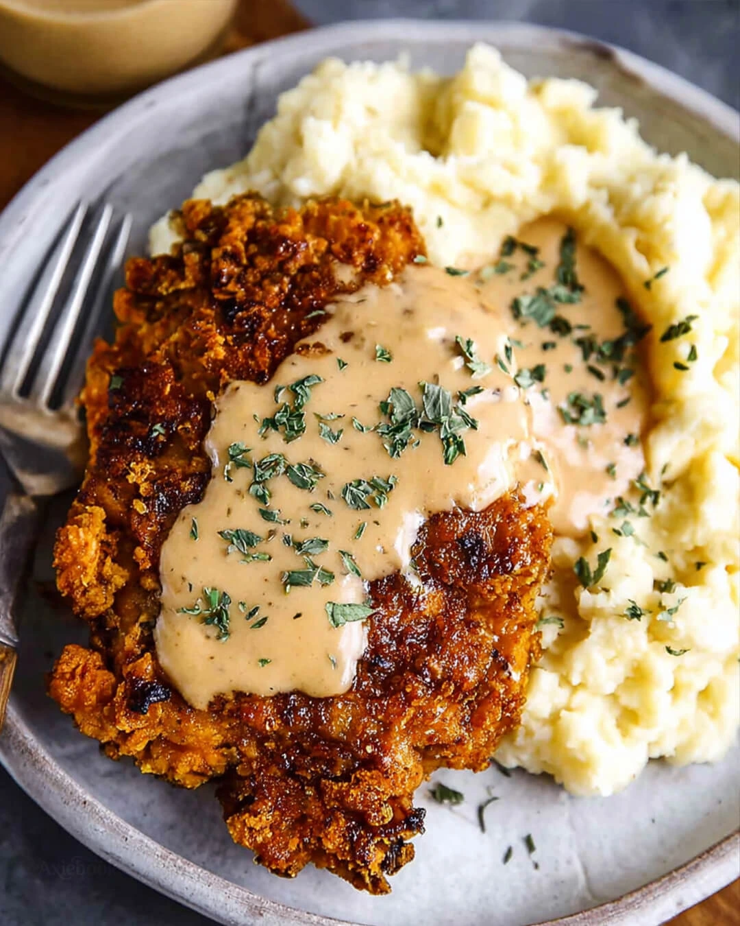 My ingredient list for Chicken Fried Steak