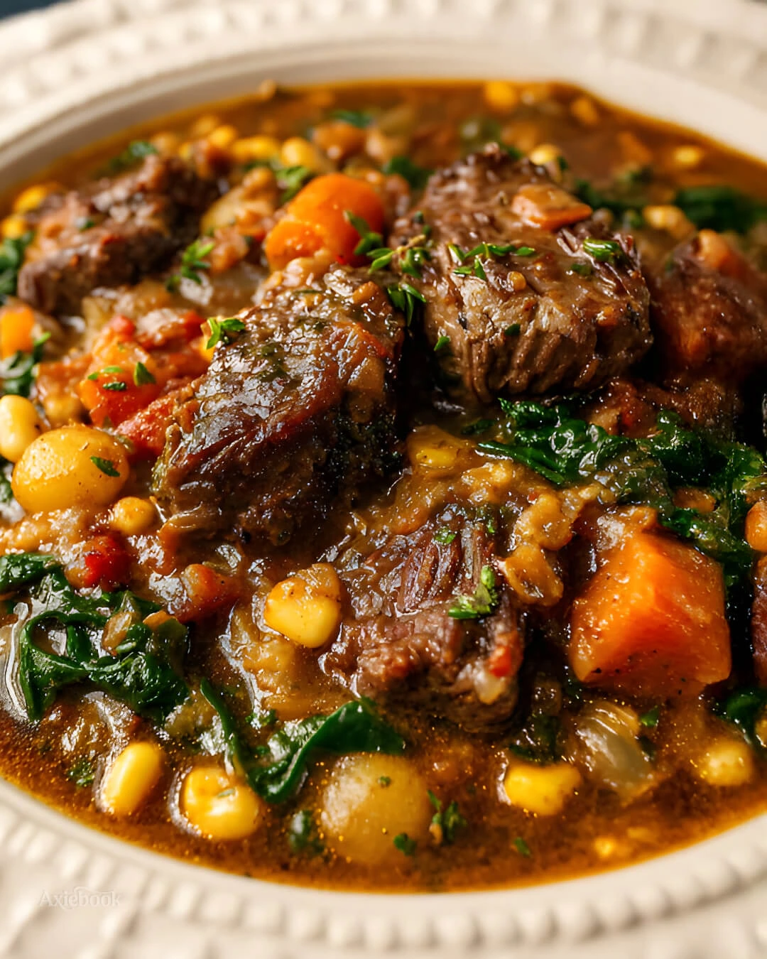 My ingredient list for elk stew