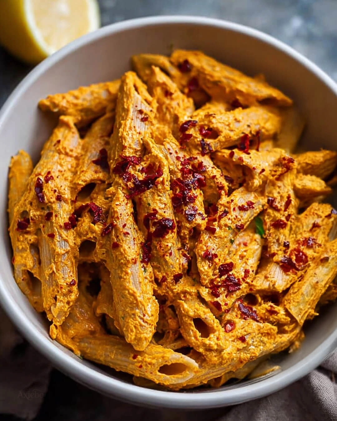 My kitchen secrets for getting this Vegan Cashew Cream Pumpkin Pasta just right
