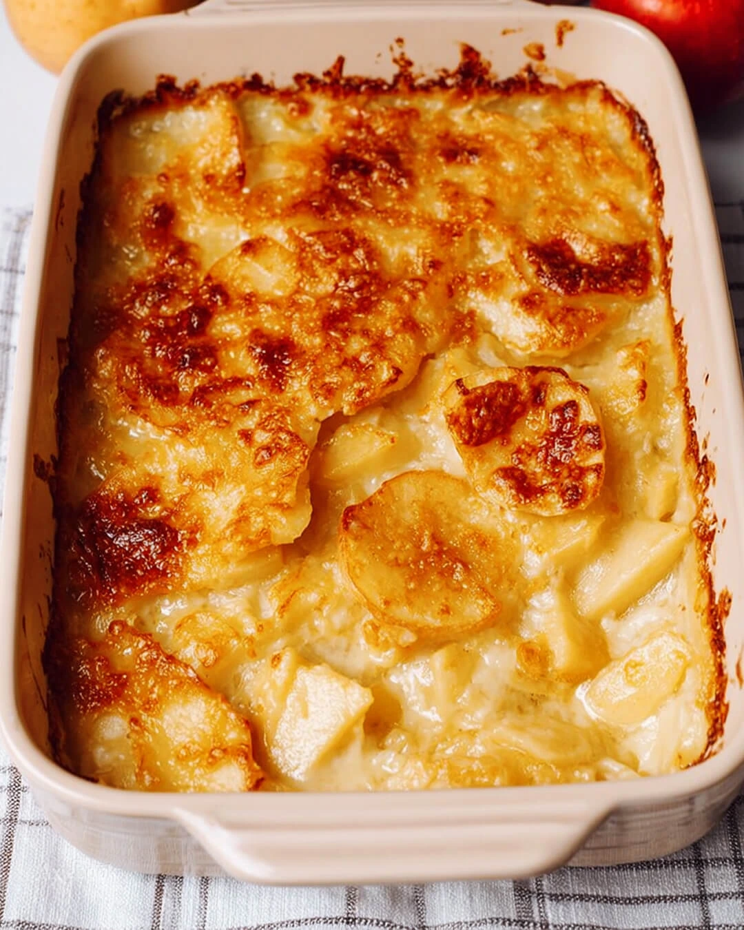 Old-Fashioned Apple and Cheese Casserole My personal tricks for the best Apple and Cheese Casserole