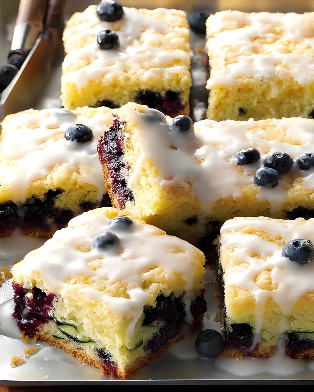 My personal tricks for the best Blueberry Zucchini Squares