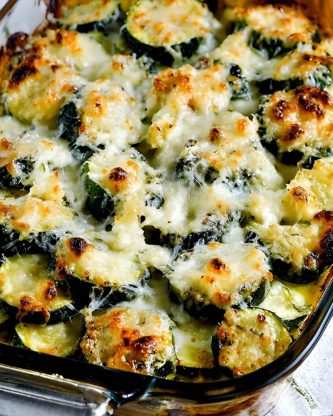 My personal tricks for the best Cheesy Zucchini Bake