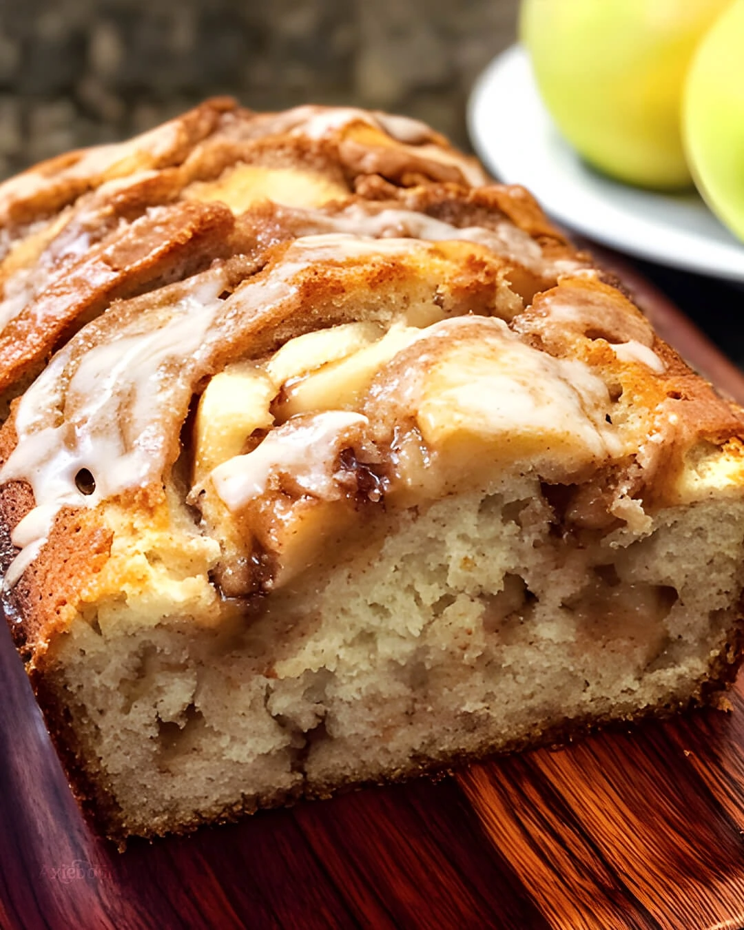 My secrets for getting this Cinnamon Swirl Apple Fritter Bread just right