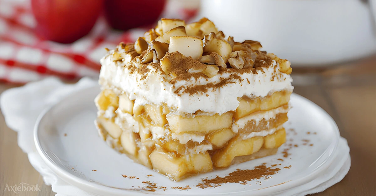 No-Bake Apple Pie Tiramisu
