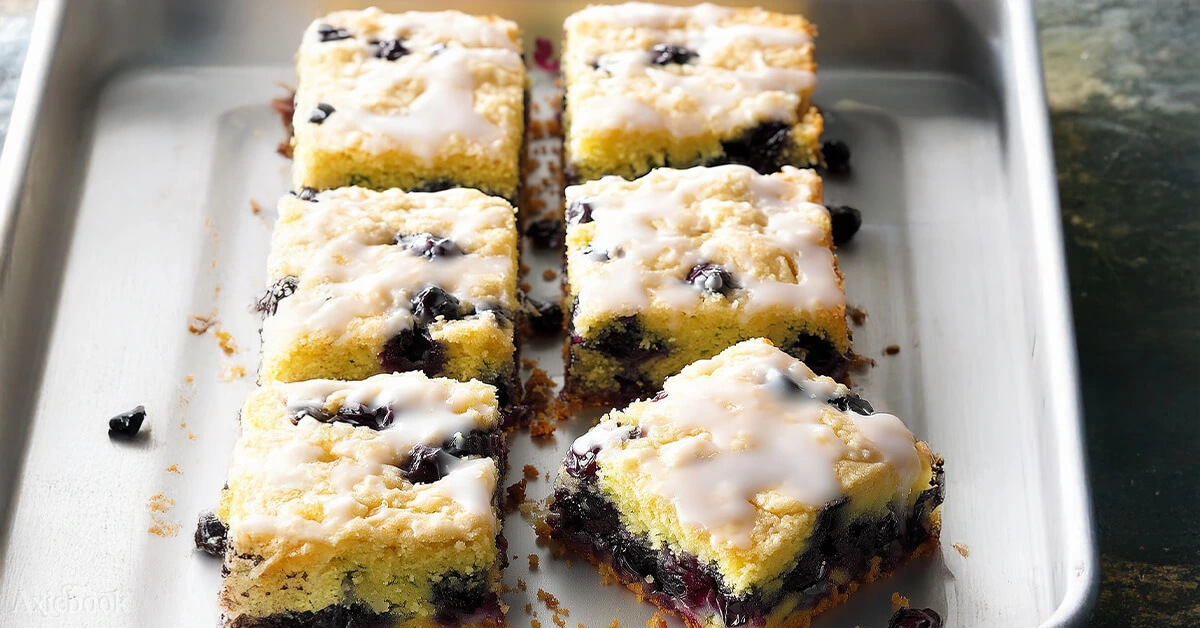 The Best Blueberry Zucchini Squares