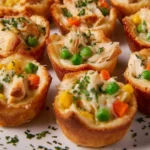 The Best Chicken Pot Pie Bites