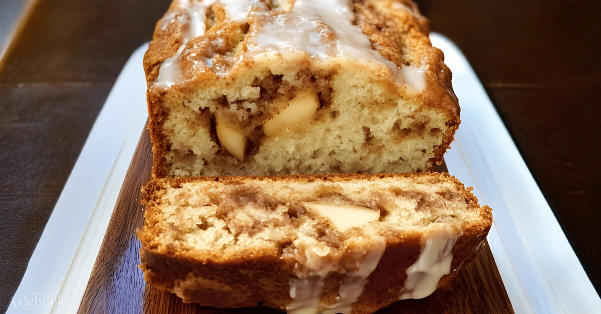 The Best Cinnamon Swirl Apple Fritter Bread