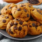 The Best Gluten Free Pumpkin Spice Chocolate Chip Cookies