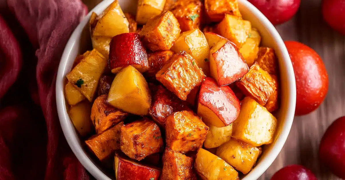 The Best Roasted Apples and Sweet Potatoes