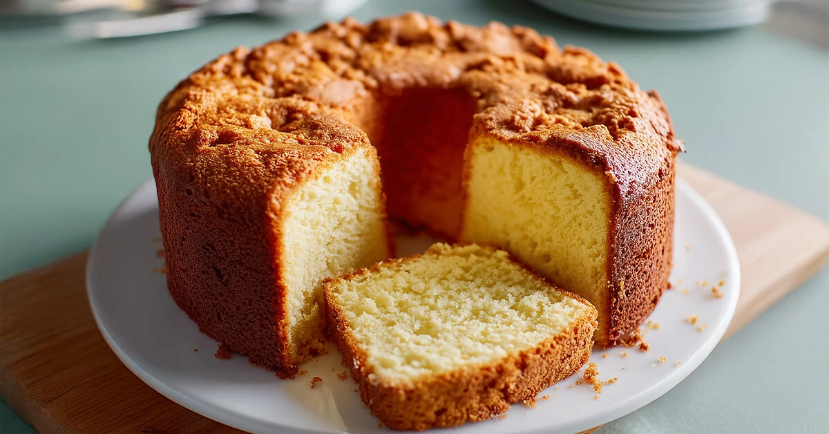 The Most Tender Cream Cheese Pound Cake