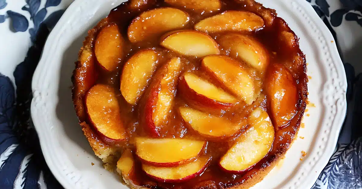 The Perfect Honey Apple Upside-Down Cake