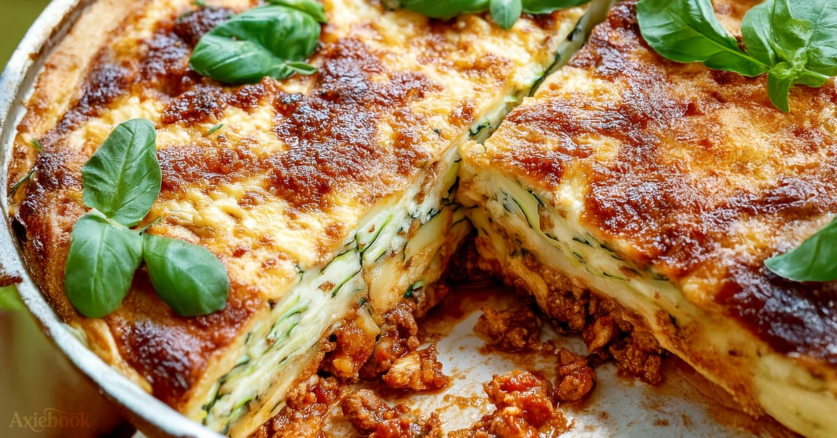 The Perfect Low-Carb Zucchini Lasagna
