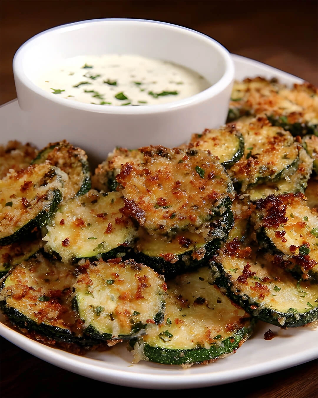 The simple pantry and fridge items for Garlic Parmesan Zucchini
