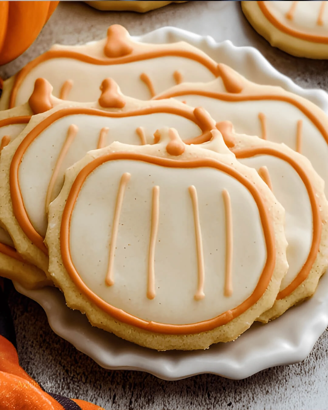 Perfect Pumpkin Spice Cut-Out Sugar Cookies The simple pantry and fridge items for Pumpkin Spice Cut Out Sugar Cookies
