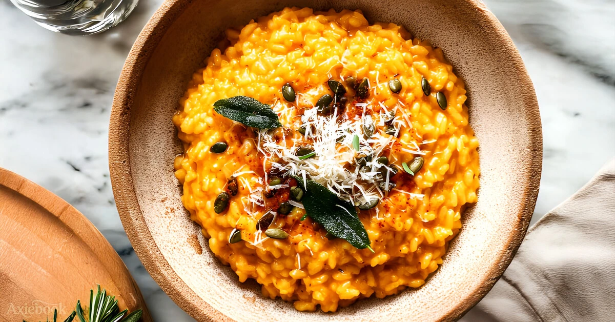 Ultimate Creamy Pumpkin Risotto with Pepitas