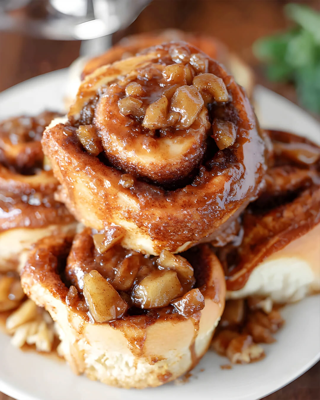 What makes this Glazed Apple Cinnamon Rolls a keeper for years to come