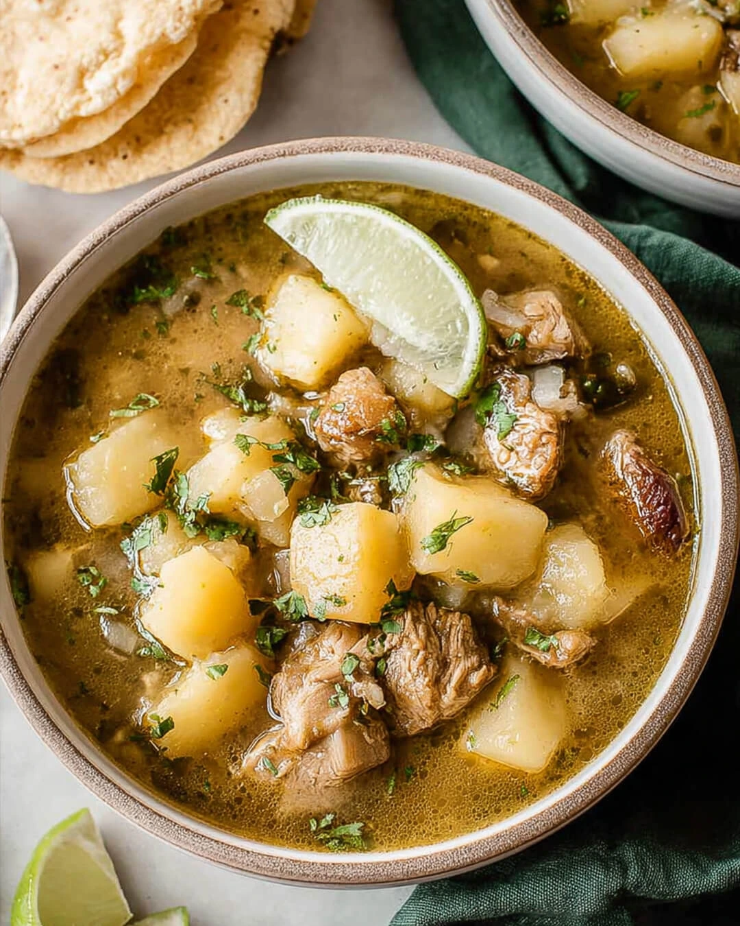 What you will need to make this Green Chile Stew