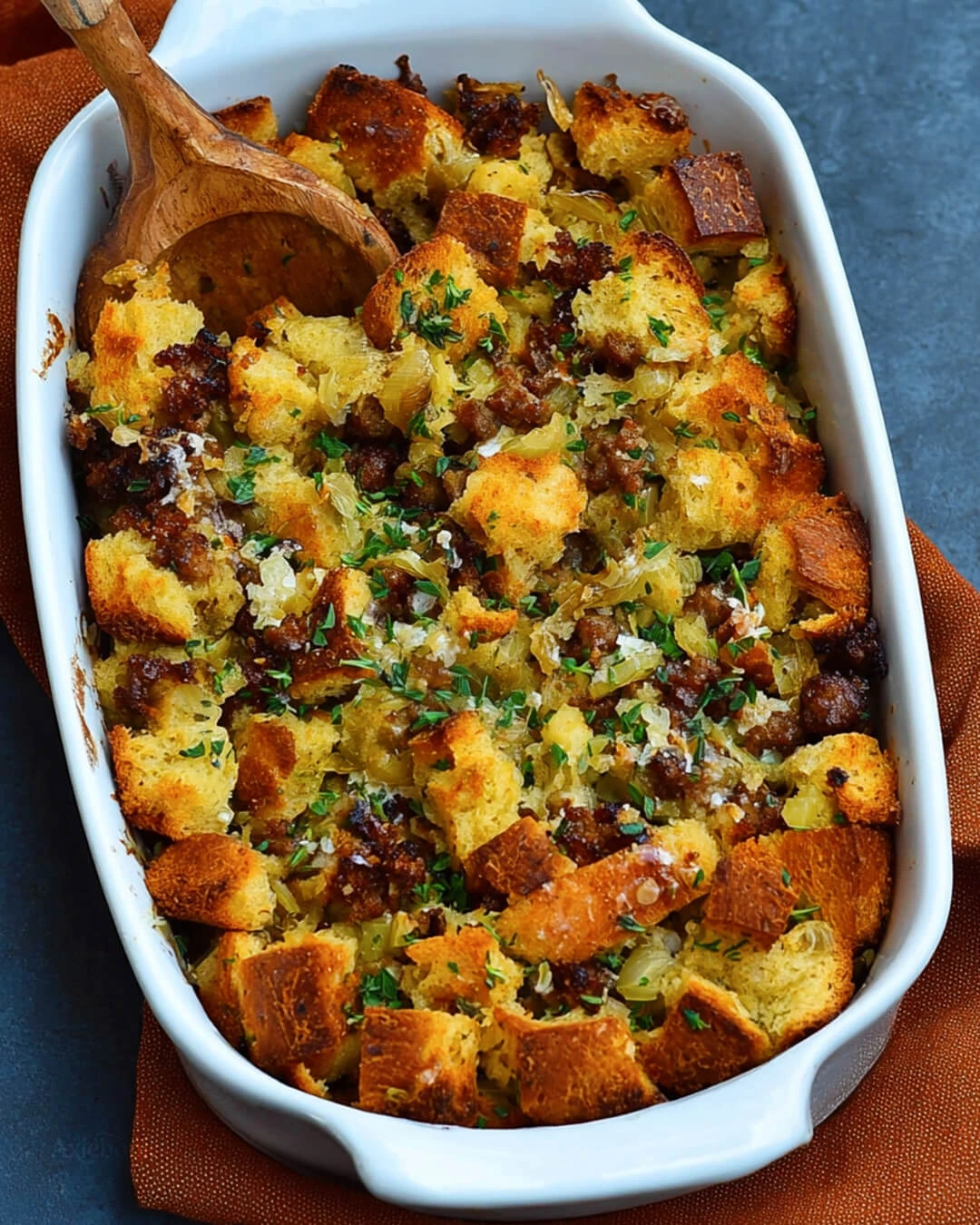 What you will need to make this Sausage Stuffing