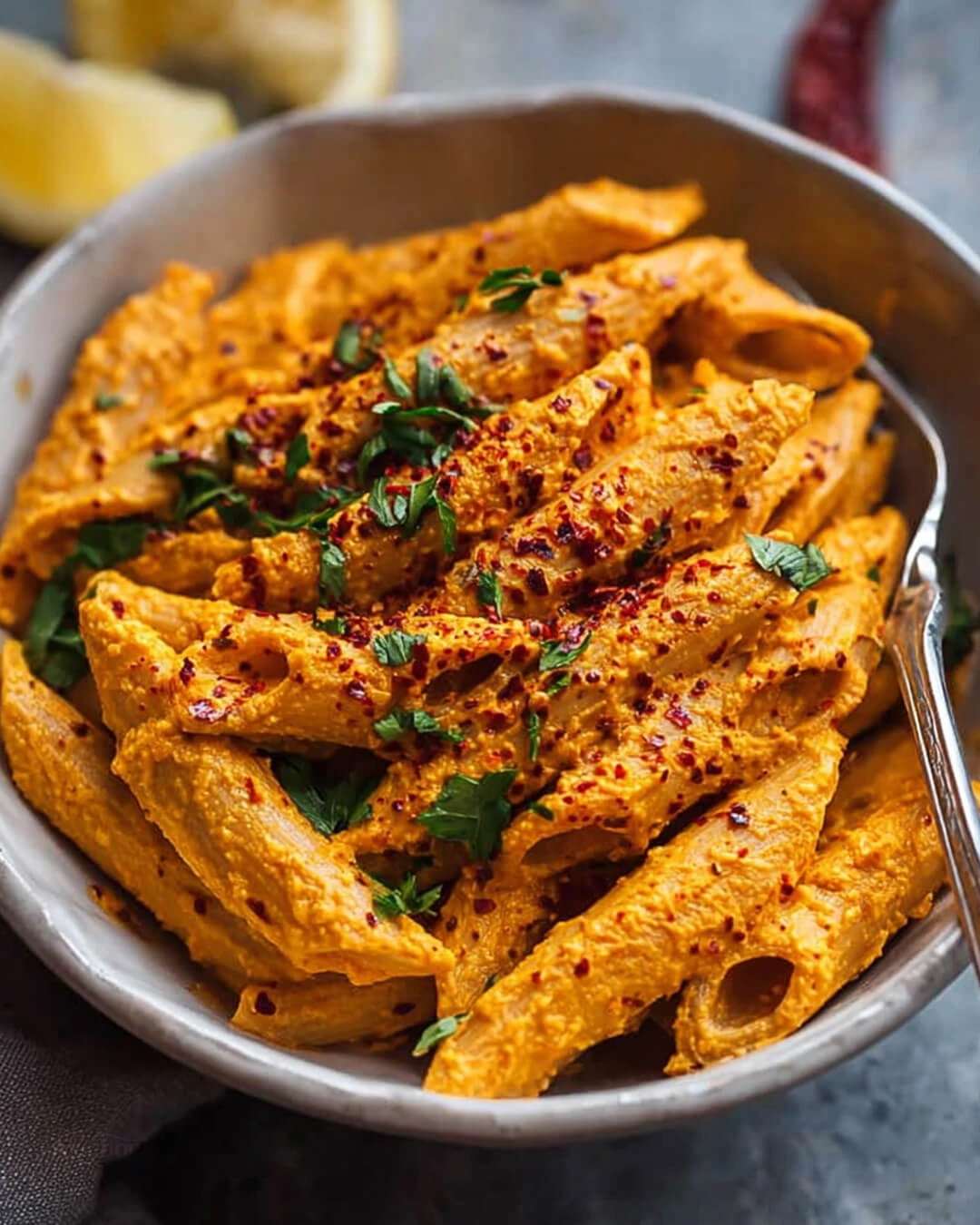 Why I turn to this Cream Pumpkin Pasta when I need something comforting