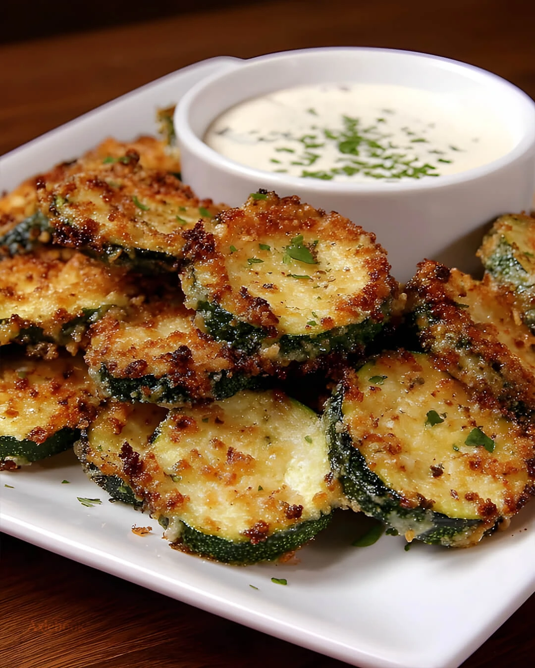 Why I turn to this Garlic Parmesan Zucchini when I need something comforting