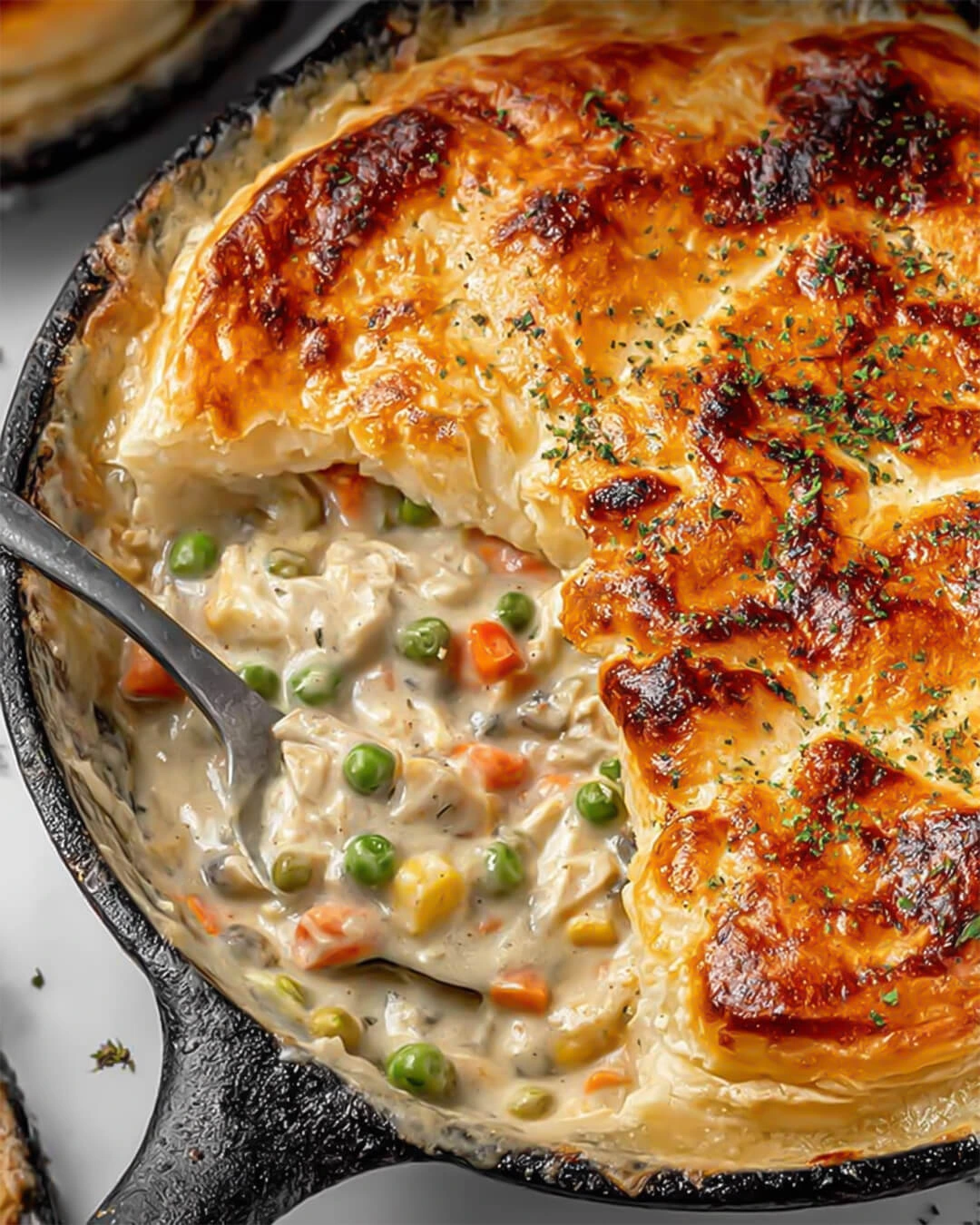 Why I turn to this Skillet Chicken Pot Pie when I need something comforting