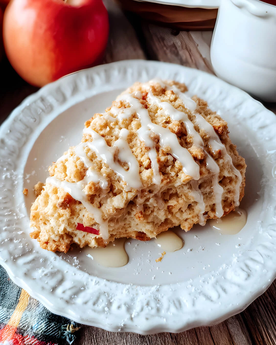 Why Youll Love This Crumbly Apple Streusel Scones Recipe