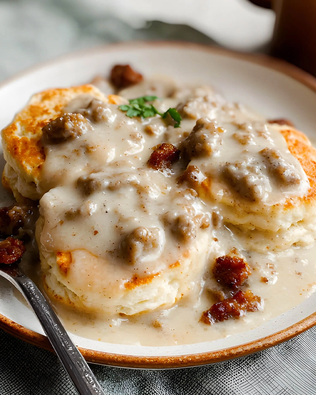 Why this Biscuits and Gravy works no matter the season