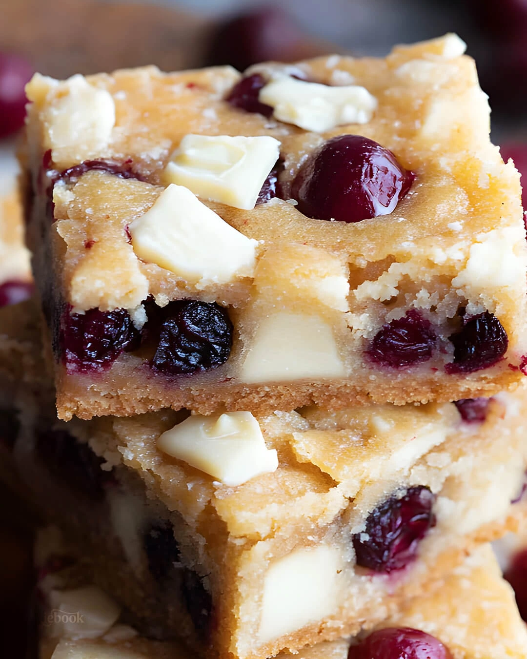 Why this Cranberry Blondies always gets requests from friends