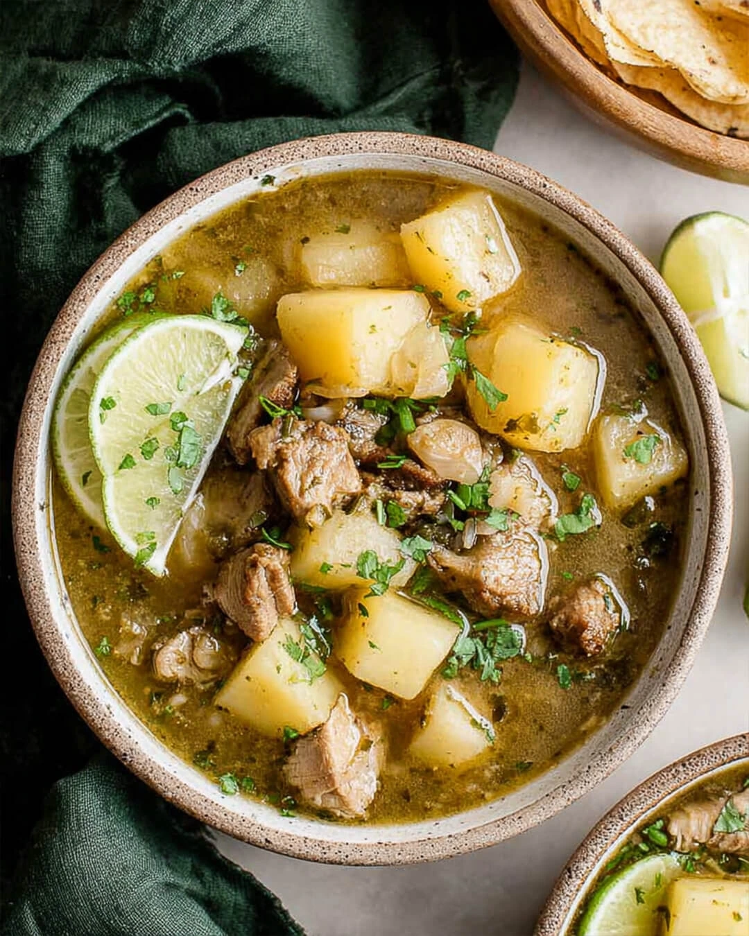 Why this Green Chile Stew works no matter the season