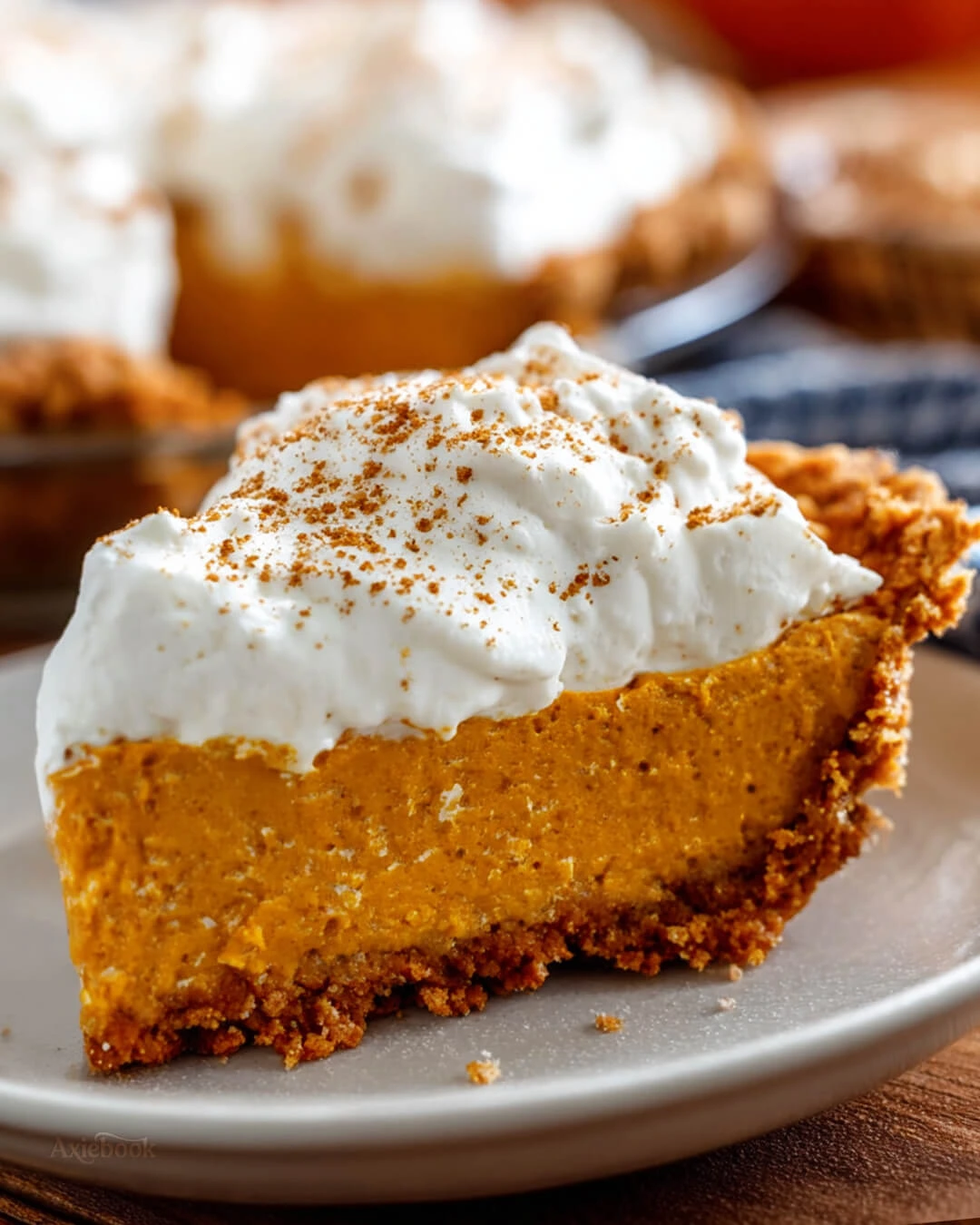 Why this Pumpkin Chiffon Pie always gets requests from friends