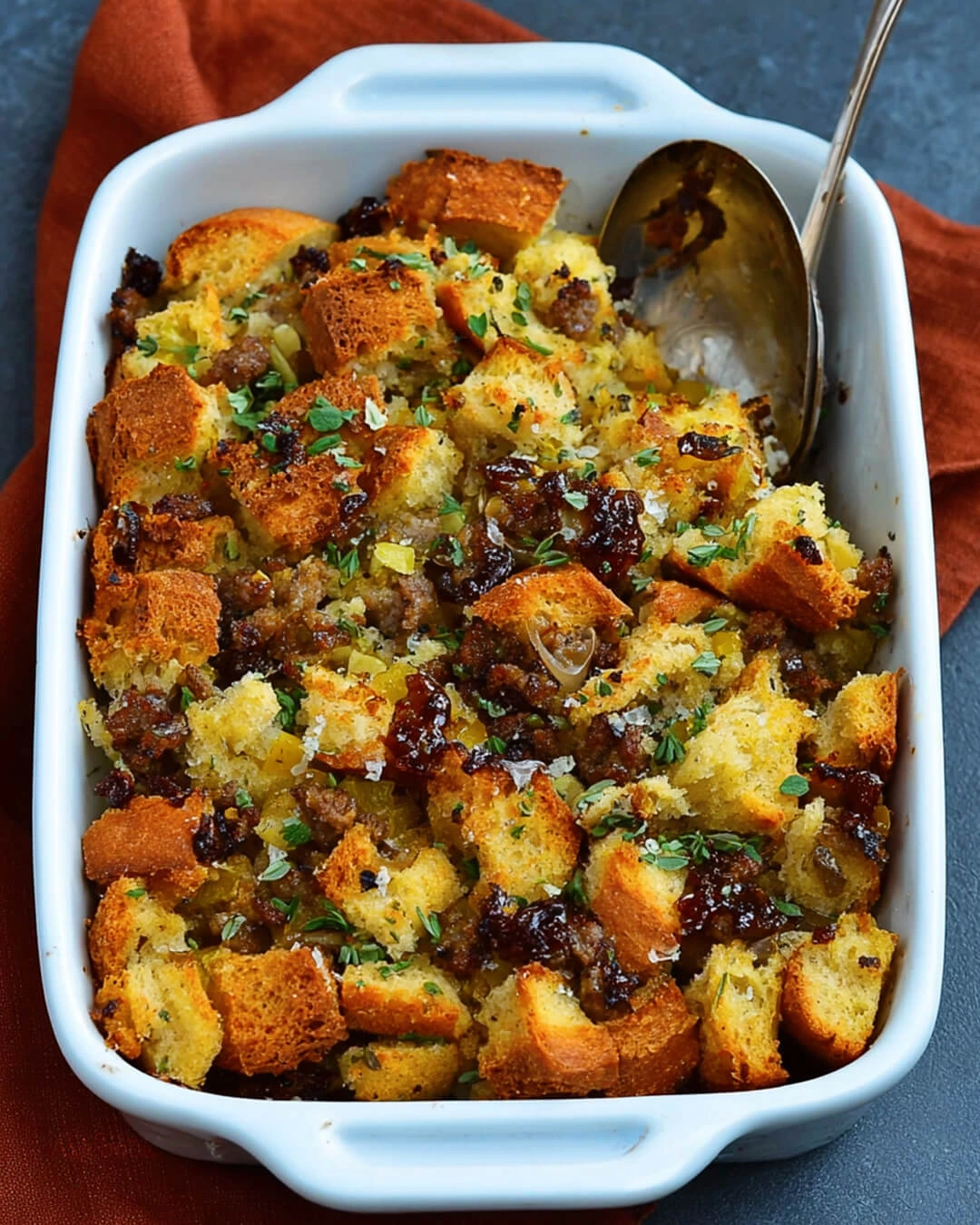 Why this Sausage Stuffing always gets requests from family