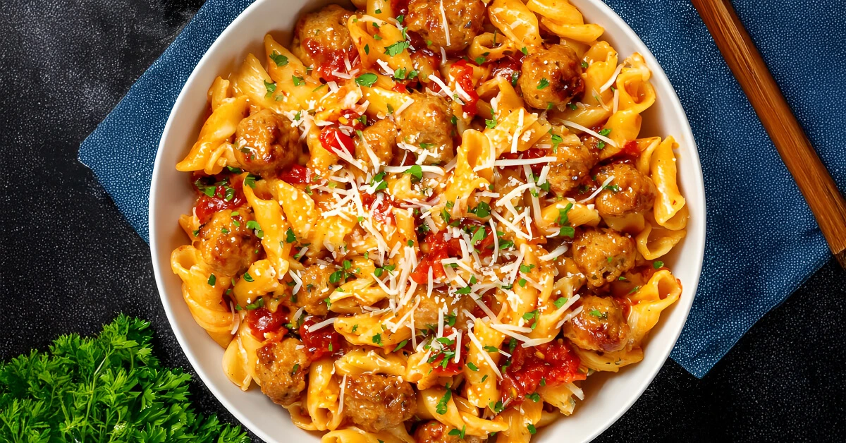 Easy One-Pot Pasta with Sausage