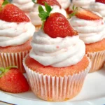 Easy Strawberry Cupcakes Recipe