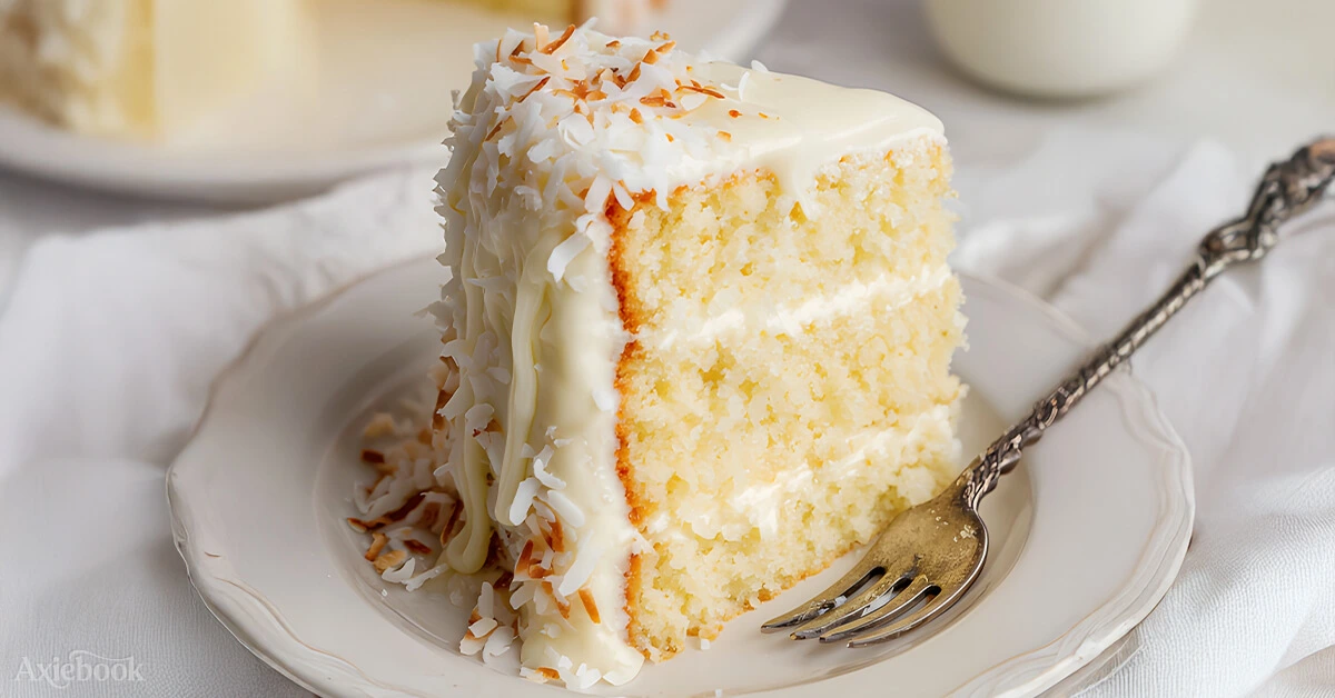 Heavenly Coconut Cream Cake