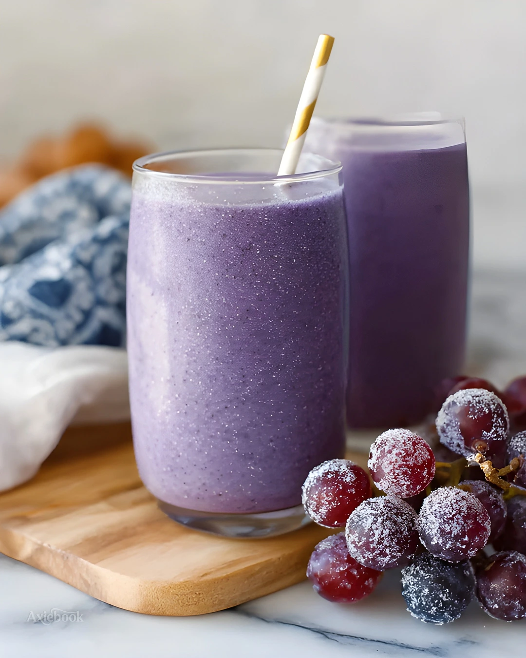 How I Make This Grape Banana Power Shake