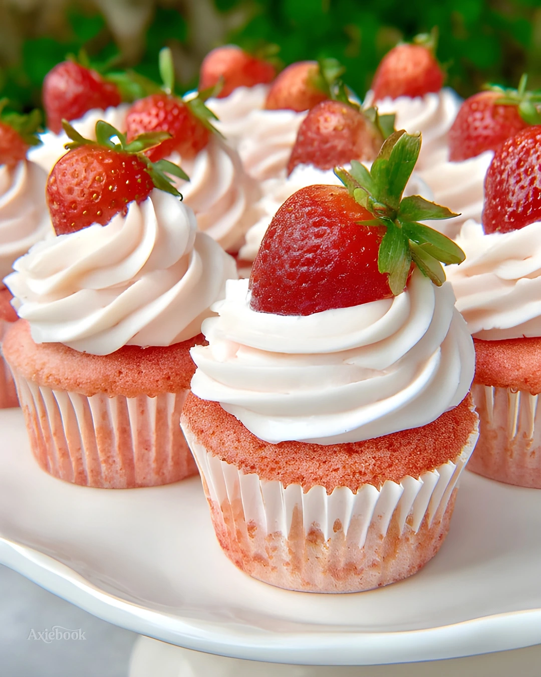 How I Make This Strawberry Cupcakes