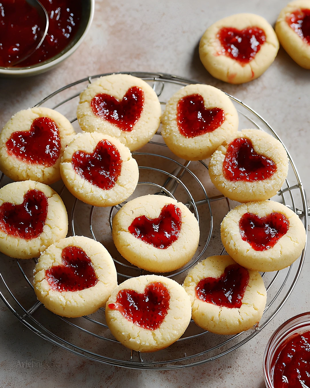 How I Make This Strawberry Thumbprint Cookies